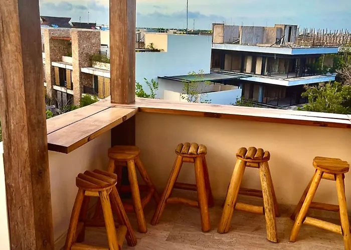 Casa Vibe Private Rooftop Pool, Luxury Penthouse Hotel Tulum