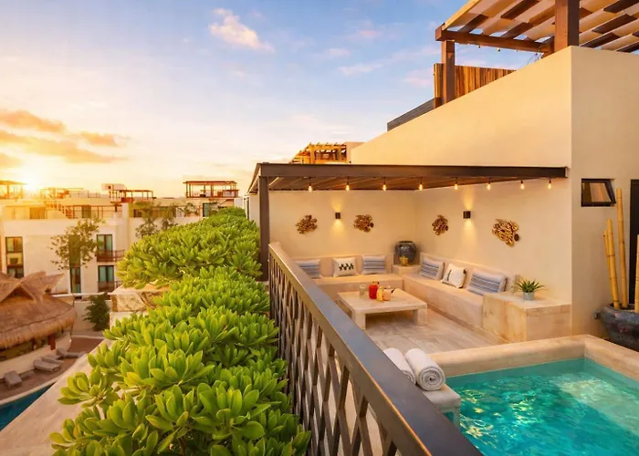 Hotel Casa Vibe Private Rooftop Pool, Luxury Penthouse Tulum
